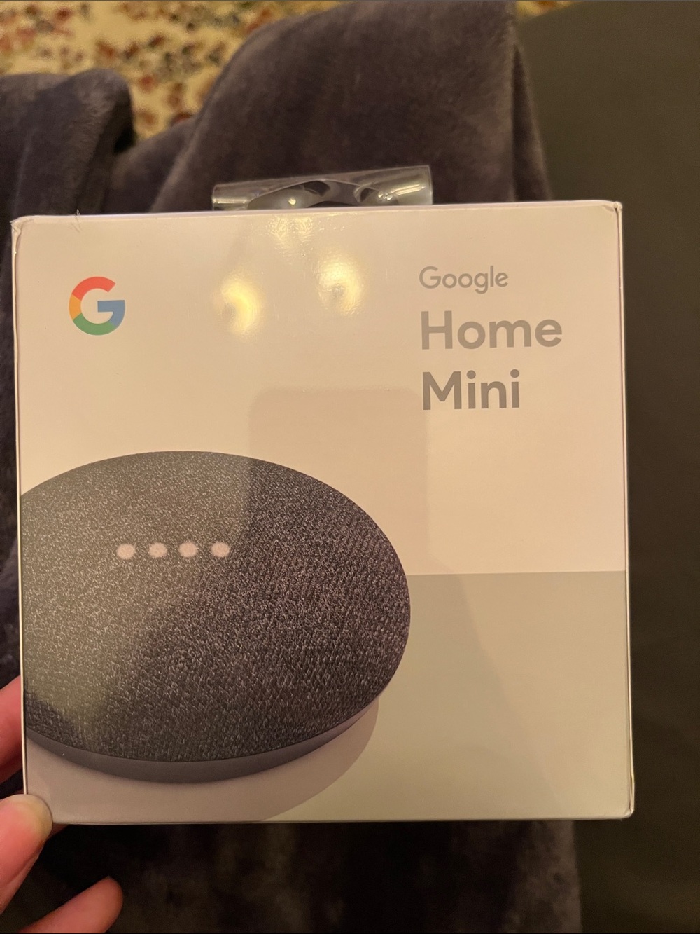 Google home mini charcoal color